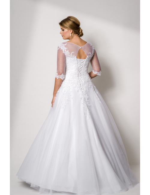 plus size svatební šaty Anastasie